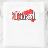 Tirol Ovale Sticker (Tas)