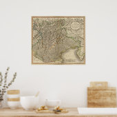 Tirol, Venetië, Mantua Poster (Keuken)