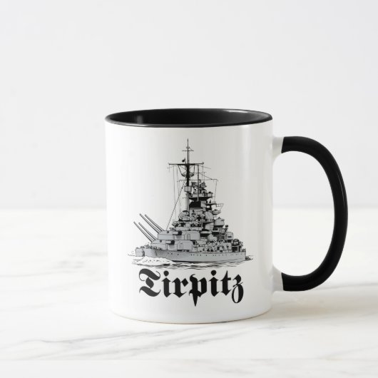 Tirpitz Sailors Mug (Droite)