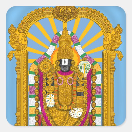 Tirupati Balaji Stickers for Daily Use (Devant)