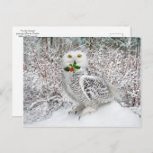 "T'is het seizoen" Briefkaart (Voorkant / Achterkant)