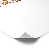 Tis’ Het Seizoen Football Sport Herfst Pompoen dan Poster (Hoek)