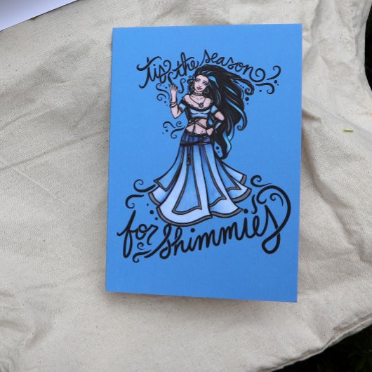 'tis het seizoen voor shimmies kaart