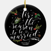 Tis le premier ornement d'arbre de Noël de saison (Dos)