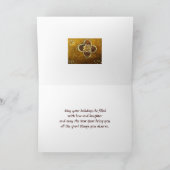 'Tis les salutations de vacances de saison - carte (Intérieur)