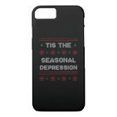 Tis Seasonal Depression Meme Quote Case-Mate iPhone Case (Achterkant)