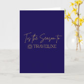 Tis the Season Blue Kaart (Gele Bloem)