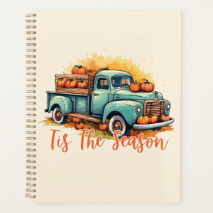 'Tis The Season - Camion rustique avec Citrouilles