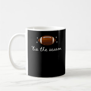 Tis The Season Football - Retro American Football Koffiemok