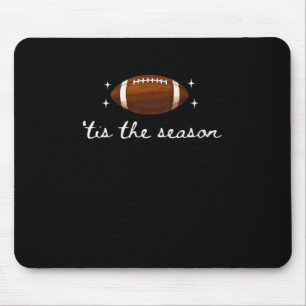 Tis The Season Football - Retro American Football Muismat