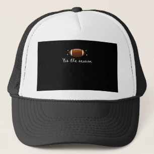 Tis The Season Football - Retro Voetbal Wedstrijd Trucker Pet