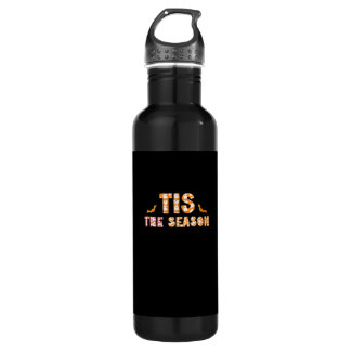 Tis The Season Funny Halloween Design Waterfles