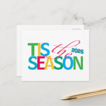 Tis the Season Holiday Postcard