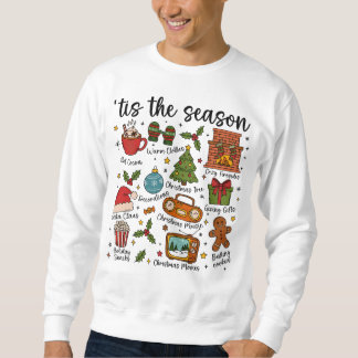 'Tis the Season Kersttrui met Icoontjes Trui