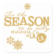 Tis the Season Kerstvakantie Sticker