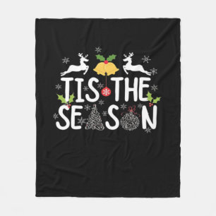 Tis The Season Klassiek Minimaal Schoon Fleece Deken