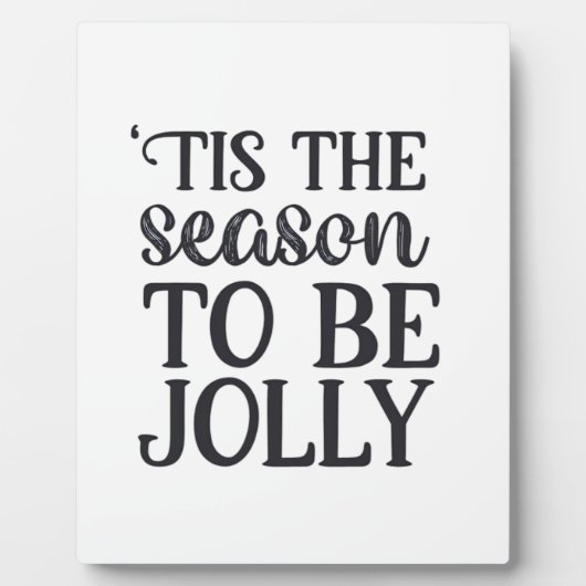 Tis The Season To Be New Year Celebration Retro Cl Fotoplaat (Voorkant)