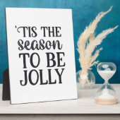 Tis The Season To Be New Year Celebration Retro Cl Fotoplaat (Zijkant)