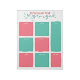 Tis the Season to be Organized Christmas Planner Notitieblok