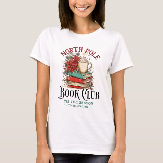 'Tis the Season to Be Reading  T-shirt (Voorkant)
