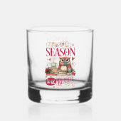 'Tis The Season to Be Reading Whisky Glas (Voorkant)
