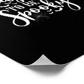 Tis The Season To Be Spooky Halloween Funny Graphi Poster (Hoek)