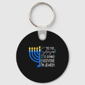 Tis The Season To Remind Everyone Im Jewish Hanukk Sleutelhanger (Voorkant)