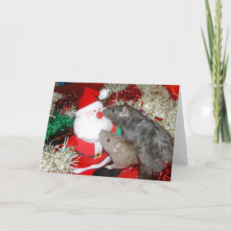Tish en Vixen mok Santa Feestdagen Kaart