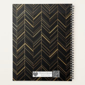 Tissage à chevrons sur mesure | Doublure de costum (Dos)