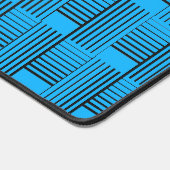 Tissage Abstrait Sur Aqua (Coin)