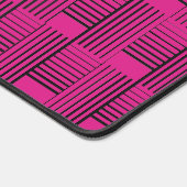 Tissage Abstrait sur rose (Coin)