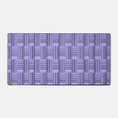 Tissage Abstrait sur violet (Recto)