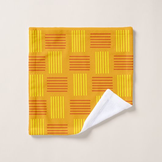 tissage Art Déco (Gant de toilette)