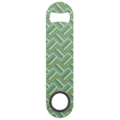 Tissage de bandes vert olive (Dos)
