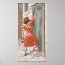 Tissot - De Tekens Op De Deur Poster