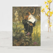 Tissot is de weduwnaar kaart (Gele Bloem)