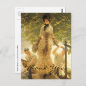 Tissot is op de Theems Briefkaart (Voorkant / Achterkant)