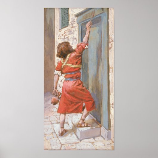 Tissot - The Signs On The Door Poster (Voorkant)