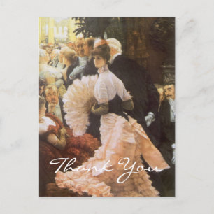 Tissot's politieke dame briefkaart