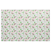 Tissu С cerf de Noël (Fat Quarter)