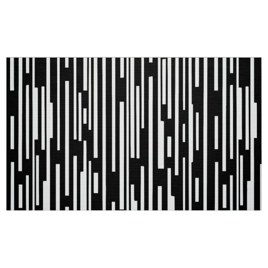 Tissu 100216 - Noir et blanc (Fat Quarter)