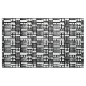 Tissu 100416 - Blanc sur noir (Yard)