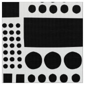 Tissu 100416 - Noir sur blanc (Fermer)