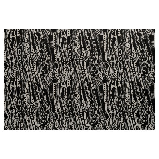 Tissu 120115 - Noir (Yard)