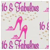 TISSU 16 ET FABULEUSE CONCEPTION DU 16E ANNIVERSAIRE (Fermer)
