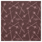 Tissu 1800 Melee Armes, Bourgogne (Échantillon)