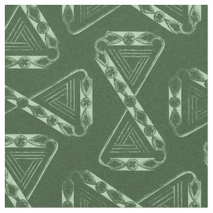 Tissu 1880 Était il y a longtemps, Emerald Green