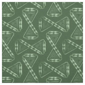 Tissu 1880 Était il y a longtemps, Emerald Green (Échantillon)