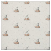 Tissu 1920 Hare Riding a Tortoise (Échantillon)