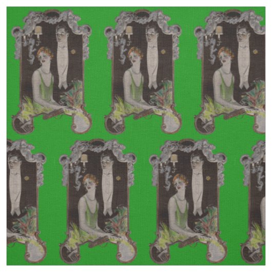 Tissu 1923 Colliers et chemises à flèche (Échantillon)
